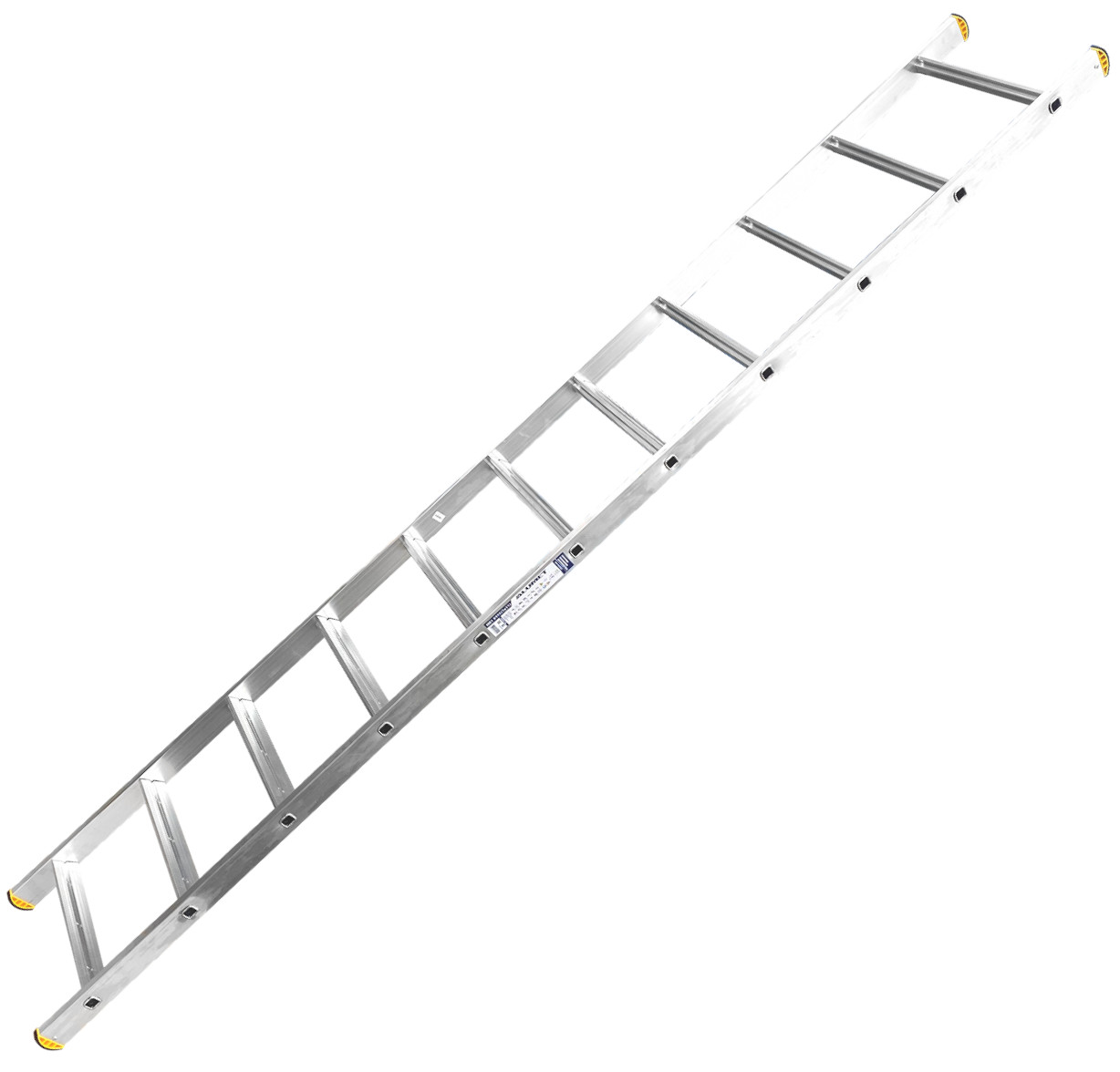 Односекционная лестница 1х11 Алюмет HK1 5111, алюминий - фото